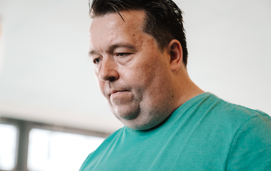 Man playing with the kid